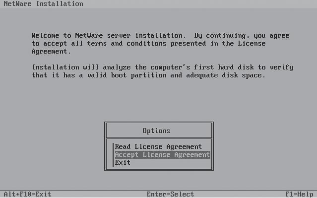 一 安装前的准备工作参照导航软件的使用说明, 从随机配置的导航软件光盘上把安装 NetWare 5.0 所需的 SCSI 卡和网卡驱动程序分别备份到一张新 3.5" 软盘上, 贴标签并分别注明 SCSI 卡驱动程序 for NetWare 5.