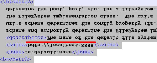上图中的端口号 8888, 可以改成其它未被占用的端口 修改 hdfs-site.xml 为简化 hdfs-site.xml 配置, 将 D:\hadoop\run\src\hdfs 目录下的 hdfs-default.
