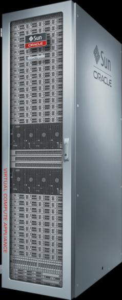 不同的集成系统之间的对比 (2) Exalogic OVCA 计算节点 计算节点 Oracle Sun X4-2 服务器 4-30 节点 ( 固定配置 ) 处理器 : 2.7 GHz @12 cores Xeon, 最多 720 cores 内存 : 最多 7.