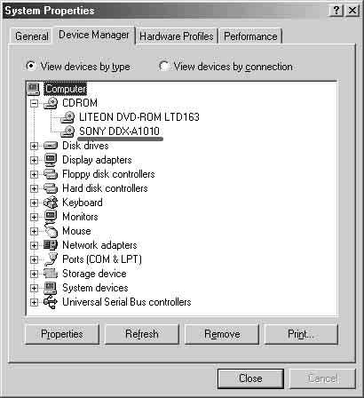 USB 1 [Start]t[Settings]t[Control Panel] 2 [System]