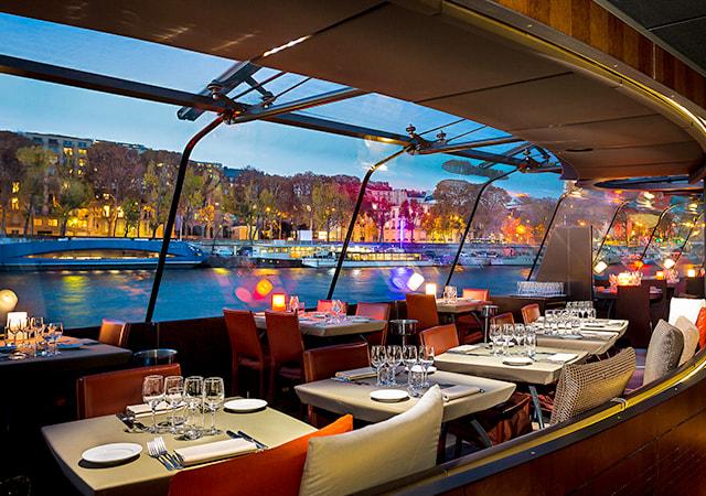 擁有更多漫步巴黎的時間 亞洲風味料理餐 享用一場流動饗宴 塞納河遊船晚宴Bateau 5星 巴黎索菲特法布格 升