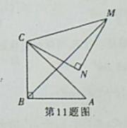 的位置不动, 设两个三角形重合部 分的面积为 y, 运动的距离为, 下面表示 y与 的函数关系式的图像大致是 ().