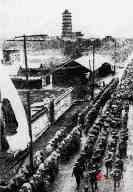 图3 1937年11月19日 日军占领苏州护龙街 人民路 字幕 1937