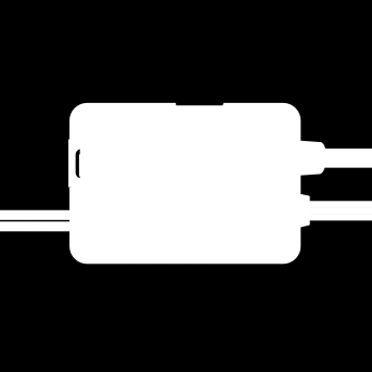 图 3 使用 CAN HUB 连接 2.4G 蓝牙电台机载端连线示意图 (1) 使用 2.