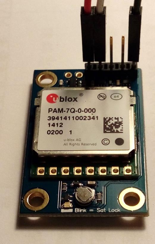 認識 PAM-7Q GPS 定位器 使用 u-blox 7 GPS Antenna Module 具有簡易介面 嵌入式天線 低功率消耗 雜訊抑制等優點