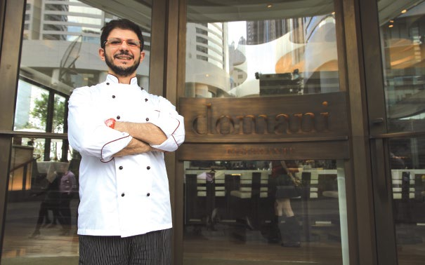domani 的掌舵人 duke of domani A relatively new arrival in Hong Kong, Andrea Spagoni has been the Executive Chef at Domani since its inception, cooking for the town s bigwigs and fashionistas.