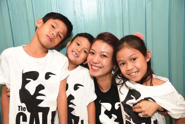 Of Motherhood LEE BEE PENG 1. It gives me great joy being a mother to be loved by my children, and watching them achieve their goals in life. They make me proud. 2.