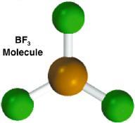 - BF 3 3F 3x7e - F B F 24e - F 3 single bonds
