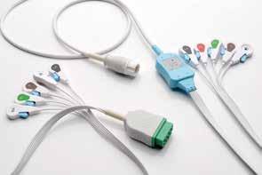 ECG.2 Disposable ECG One piece lead wires OEM & Models EKG machine Plug Lead # Snap(AHA/IEC) Grabber(AHA/IEC) Packaging Unit code AAMI Merlin 782C/784C/ 7884CM01A 240DS 240DS-I 240DP 240DP-I 240DS