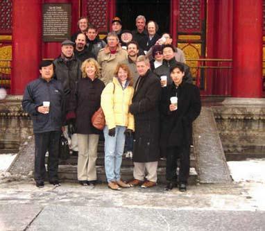 Some clever entrepreneur was able to locate a Starbucks coffee franchise in the heart of the Forbidden City. On cold days, he could easily double his prices and still maintain his volume.