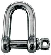 2410-0105 Shackles 316, bow type 5mm 100 2410-0106 Shackles 316, bow type