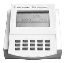 2 Operation Physical overview The Agilent 3200C Conductivity Meter is composed of a meter and a probe system.