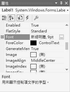 Visual Basic 基礎必修課 每個表單或控制項都有一個 Name 物件名稱屬性, 以方便在程式中叫用 一般在建立物件時都會賦予預設的物件名稱 如表單物件預設名稱為 Form1 Form2 ; 標籤控制項預設名稱為 Label1 Label2 物件除了可延用預設名稱外, 也可自行命名以方便在程式中辨識 為了方便在程式中容易辨識該物件是屬哪類的物件,