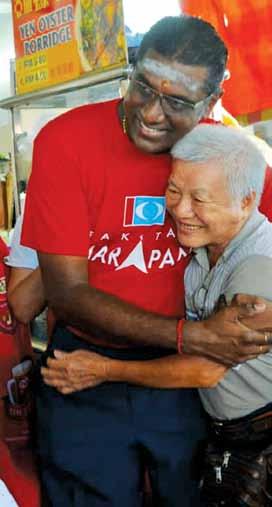 In 2008, he (Karpal) asked me to contest in Seri Delima and it all started there, said Rayer on how he embarked on his political career.