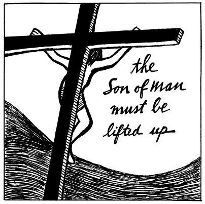 Lifted up on the cross, he was despised and seemed the most abject of people. But it was in embracing this disgrace and painful death that he became the bearer of eternal life for all of us.