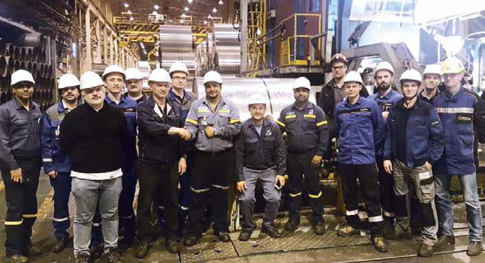 15 普锐特冶金技术将为 SEVERSTAL 公司 CHEREPOVETS 厂改造热带钢轧机 10.
