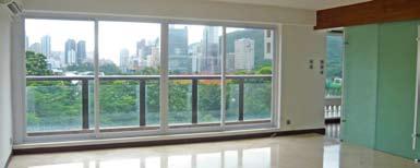apartment with balcony and roof terrace enjoying greenery view 全新裝修低密度單位,