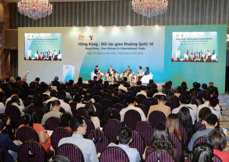 An SME Market Day was organised in Ho Chi Minh City in June 2016 to promote Hong Kong s strengths in logistics, marketing and arbitration services.