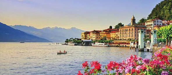 9D6N ITALY HIGHLIGHT & LAKE LAGUNO 9ມ6ༀ ט ຍ &વࢨ ಙ Com Co omo La La ak ke k e 07 Ο MILAN LAKE LUGANO MILAN ʄ Ý ʄ Como Lake A glacial lake in the Alps, Italy s third-largest Lake Como is surrounced by