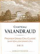 trottevieille.com Château Valandraud 6 rue Guadet - BP 88-33330 Saint-Émilion GPS : Latitude : 44.8869820742911 - Longitude : -0.0859594345092773 Tél.
