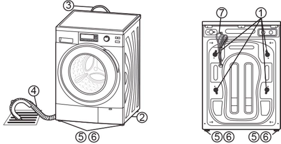 安裝後的檢查 安裝後的檢查 安裝檢查表 安裝後的運作測試檢查是否有漏水 不正常的聲音, 以及排水是否正常 請在洗衣桶中沒有任何衣物的情況下進行以下步驟 1. 打開水龍頭 2. 關上洗衣機門 檢查下列項目 : - 是否有任何異常聲響? 如有, 請確認已平衡放置洗衣機 - 是否有任何漏水情形? 如有, 請確認已正確連接所有水管 3.