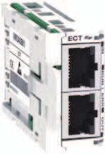 概览 特性 Lexium 32 运动控制通讯总线和网络以太网 /IP 网络 以太网 /IP 网络概览 Lexium 32M Lexium 32M SoMove We EtherCAT network VW3 A3 616 EtherNet/IP 通讯卡 AT V 7 1 AT V 3 2 EtherCAT( 自动控制以太网 ) 是基于以太网的一种开放的控制总线 在 EtherCAT 环境下,
