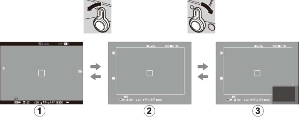 取景器选择器 使用取景器选择器可在电子取景器 (EVF) 光学取景器 (OVF) 和双重光学取景器 / 电子测距器