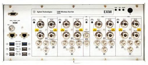 解决方案 Agilent E6640A EXM 无线测试仪针对快速校准和非信令产线测试设计, 适用于包括 LTE-Advanced 和 802.
