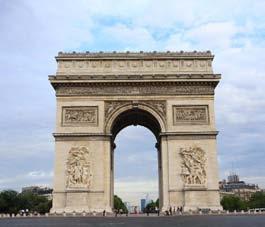 (20 分钟 ), 就可直达拿破仑标榜功绩的凯旋门 (20 分钟 ) 了 参观巴黎圣母院 交通工具