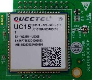 模块 UC15 UC15 模块支持网络制式 WCDMA 和 GSM 相较于旧的 3G 模块