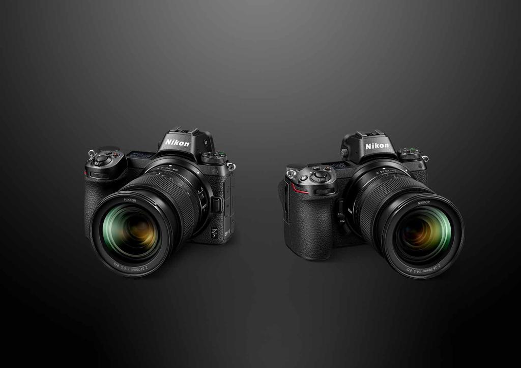尼康 Z 7 F X 格式数码微单相机, 配备约 4, 5 7 5 万有效像素, 充分发挥尼克尔 Z 卡口镜头良好的光学性能 高像素数相机的进化不会停止 尼康新 FX 格式数码微单相机 Z 7, 体积小巧, 拥有约 4,575 万有效像素, 充分利用新尼克尔 Z 卡口镜头提供的改进的光学系统, 针对照片拍摄和视频拍摄提供边缘到边缘的精致细节 此外, 宽广的 493