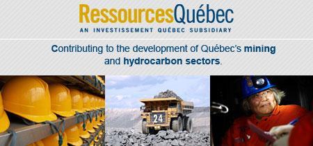 魁北克自然资源公司 企业在魁北克矿产和油气行业寻求投资的通道 提供从勘探,