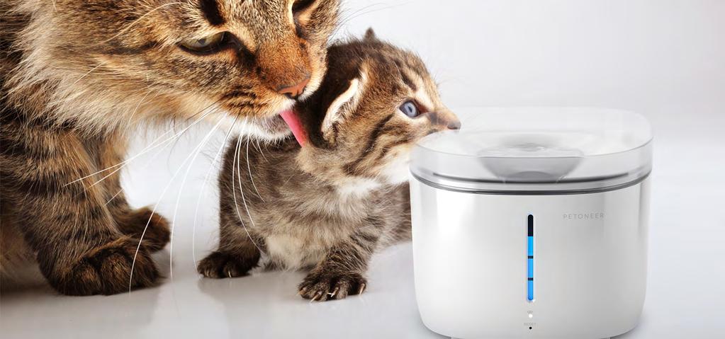 APP 智能宠物饮 机 Pro Fresco Smart Pet Fountain 为爱宠提供健康洁净 源
