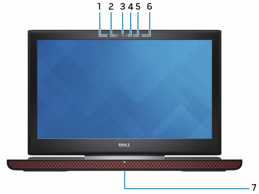 显示器 注 : 您可以在 Power Options( 电源选项 ) 中自定义电源按钮行为 有关详细信息, 请参阅 Me and My Dell( 我和我的 Dell), 网址 : www.dell.