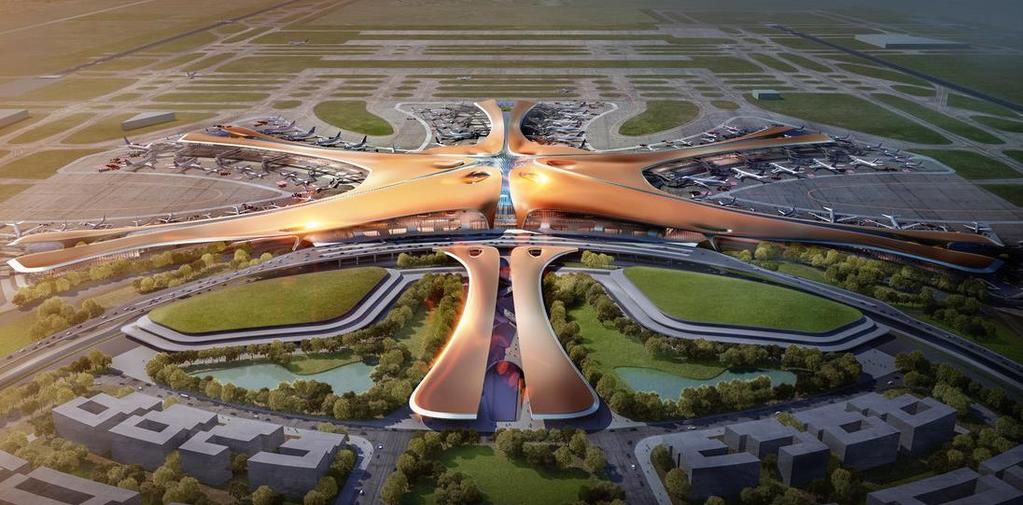 Case 1 - Beijing New Airport - The underground structure works are completed 12