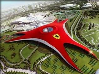 00/ 人意大利著名汽车厂商 Ferrari( 法拉利 ) 耗资 400 亿美元打造的 Ferrari World Abu Dhabi 法拉利世界
