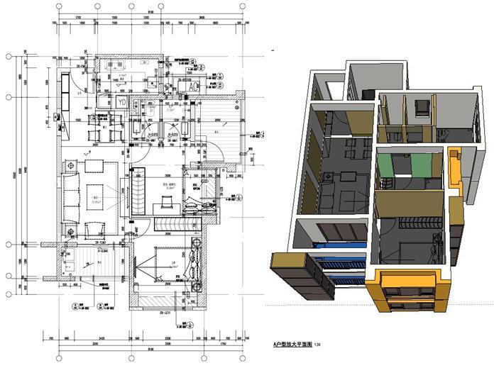 建筑设计 户型模块标准化 2 种楼型 4 种户型 1 种核心筒