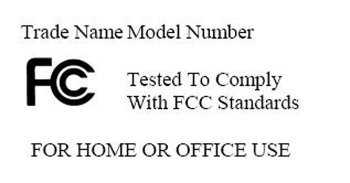 Federal Communications Commission (FCC) Notice (U.S. Only) Note: This equipment has been tested and found to comply with the limits for a Class B digital device, pursuant to Part 15 of the FCC Rules.