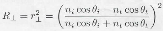 一 线偏振 Problem: Solution: 外入射时的 Brewster s angle: 此时偏振的反射系数 :
