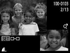 查看焦點 您可以放大記錄影像中自動對焦框內的區域, 或相機偵測到的人臉區域以查看焦點 1 選擇 [ 查看焦點 (Focus Check) ] 按下 n 鍵,