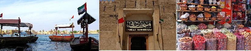 汽車 電子用品 珠寶等, 常可以得到比原產地還低的售價, 很難不讓 血拚族 見獵心喜 夢想沒有極限, 一生必遊之地 杜拜博物館 Dubai Museum: 有 150 多年歷史, 由阿拉伯堡壘改建而成的杜拜博物館 館內可看到從古至今的歷史遺蹟, 從而對杜拜的歷史文化有更深的了解 博物館前身是建於 18 世紀的碉堡 Al Fahidi Fort,1971 年改建為博物館, 展覽著杜拜漁村的前世