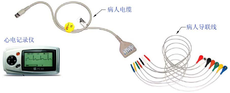 分体式心电图仪电缆与导联线 EKG Trunk