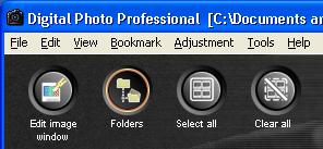 顯示影像資訊 您可以查看影像的多種資訊 選擇一個影像, 然後選擇 [ 檔案 (File)] 選單 [ 資訊 (Info)] 出現影像資訊 按一下 [ 關閉 (Close)] 按鈕, 關閉對話方塊 使用 EOS 0D EOS 00D DIGITAL 或 PowerShot Pro 拍攝的 設定為 Adobe RGB 的 JPEG 影像, 可能不會出現影像資訊 顯示編輯視窗