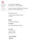 Corso di Laurea Magistrale (ordinamento ex D.M. 270/2004) in Lingue e Istituzioni Giuridiche ed Economiche dell Asia e dell Africa Mediterranea Prova