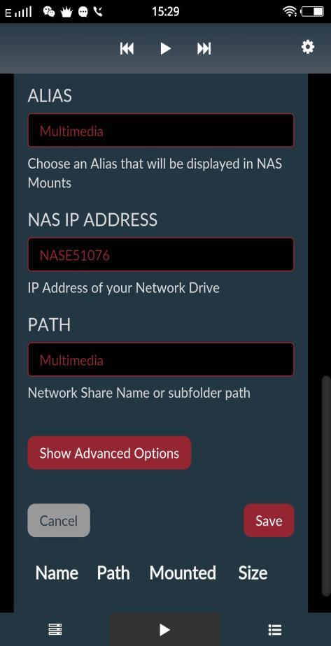 设备名称 (ALIAS) 网络