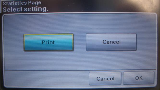 Touch [User Settings] 按 [ 使用者設定 ] 6. Touch[Print Settings] 按 [ 列印報告 ] 7. Touch [Print Reports] 按 [ 列印報告 ] 8.