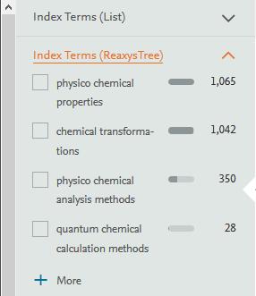 36 查詢結果畫面 (5/5) Reaxys 通過 Index Term Reaxys Tree 的方式, 將文獻進行分類, 幫助大家快速查找所需文獻 chemical
