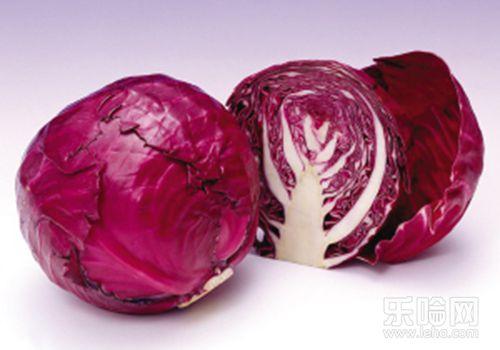 紫黑色蔬果 : 富含花青素