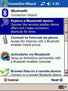 Bluetooth device] 選項 7.