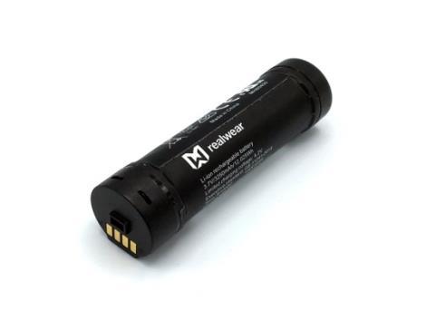 HMT-1 用户指南 电池图标将 填满, 以指示其充电状态 插入可充电电池 RealWear HMT-1